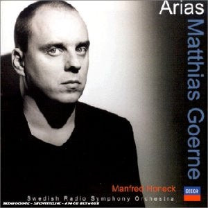 GOERNE MATTHIAS- ARIAS CD VG+