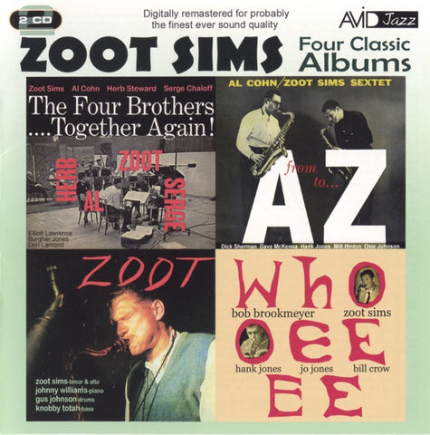 SIMS ZOOT-FOUR CLASSIC ALBUMS 2CD VG+