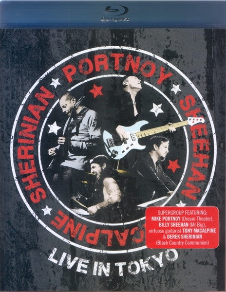 PORTNOY SHEEHAN MACALPINE SHERINIAN-LIVE IN TOKYO BLURAY NM