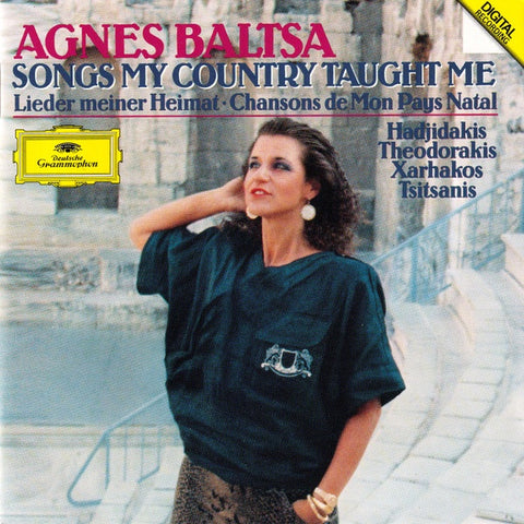 BALTSA AGNES- SONGS MY COUNTRY TAUGHT ME CD VG