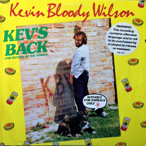 WILSON KEVIN BLOODY-KEV'S BACK CD VG