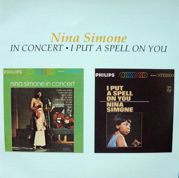 SIMONE NINA - IN CONCERT/I PUT A SPELL ON YOU CD VG+