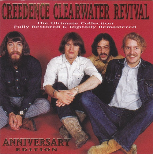 CREEDENCE CLEARWATER REVIVAL- THE ANNIVERSARY COLLECTION 2CD VG+