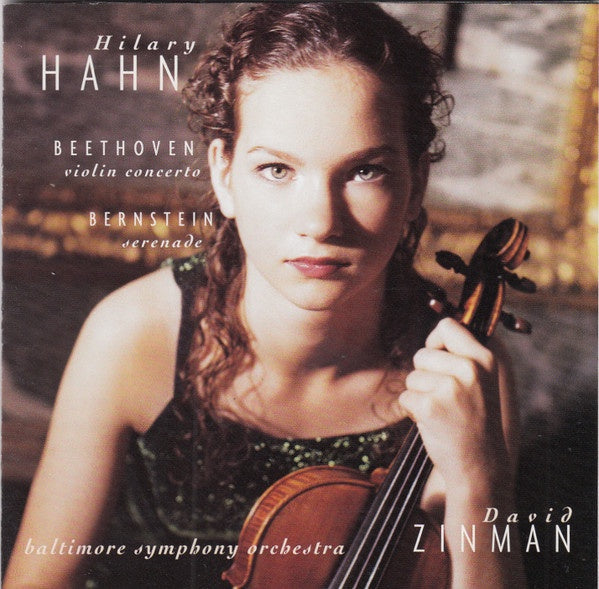 HAHN HILARY- BEETHOVEN VIOLIN CONCERTO CD VG+