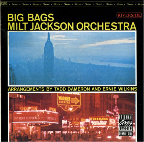 JACKSON MILT ORCHESTRA-BIG BAGS CD VG+