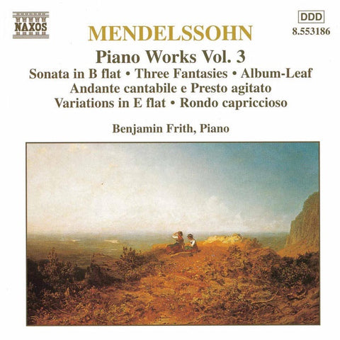 MENDELSSOHN- PIANO WORKS VOL.3 CD NM