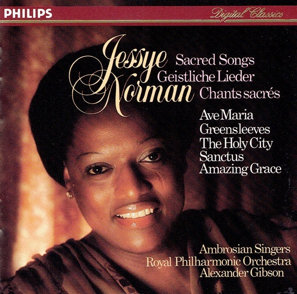 NORMAN JESSYE- SACRED SONGS CD VG