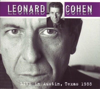 COHEN LEONARD-LIVE IN AUSTIN, TEXAS 1988 CD VG