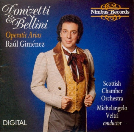 DONIZETTI BELLINI- OPERATIC ARIAS GIMENEZ CD VG