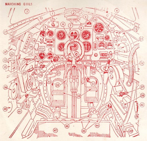 MARCHING GIRLS-MARCHING GIRLS 12" EP VG+ COVER VG+