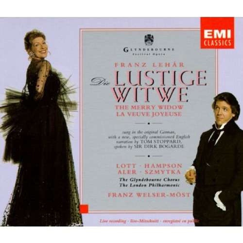 LEHAR-THE MERRY WIDOW 2CD VG+