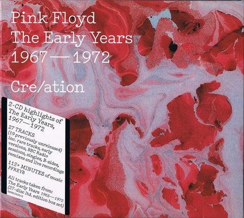 PINK FLOYD-CRE/ATION: THE EARLY YEARS 1967-1972 2CD VG+