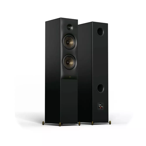 REVIVAL AUDIO - SPRINT 4 FLOORSTANDING SPEAKER MATT BLACK PAIR  *NEW*
