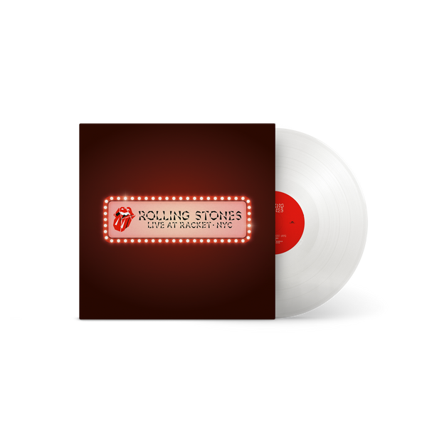 ROLLING STONES THE-LIVE AT RACKET, NYC WHITE VINYL LP *NEW*