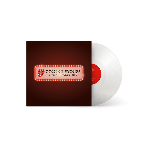 ROLLING STONES THE-LIVE AT RACKET, NYC WHITE VINYL LP *NEW*