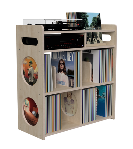 VALHALLA-STACK 900 BIRCH RECORD STAND *NEW*