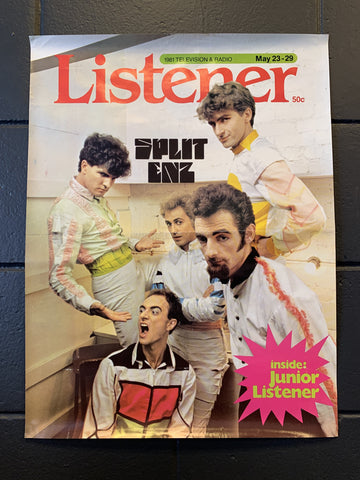 SPLIT ENZ- NZ LISTENER POSTER