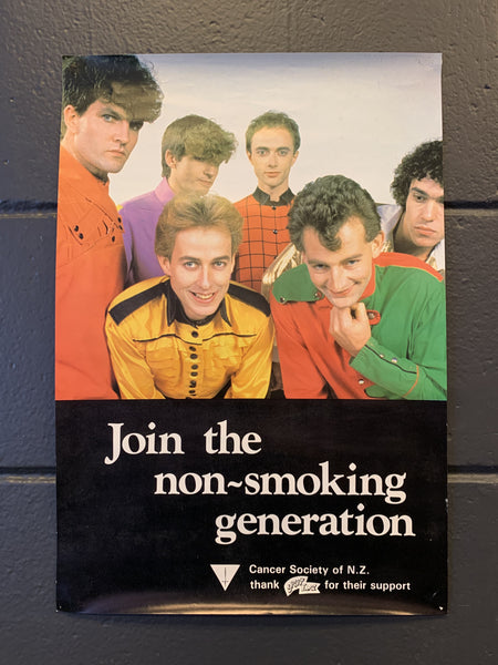 SPLIT ENZ JOIN THE NON-SMOKING GENERATION POSTER