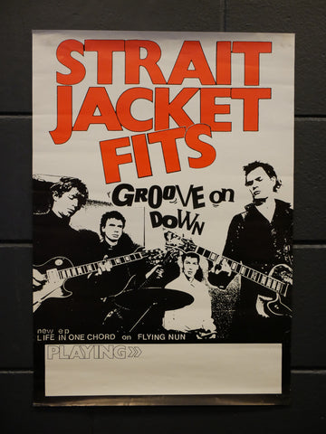 STRAITJACKET FITS LIFE IN ONE CHORD ORIGINAL GIG POSTER