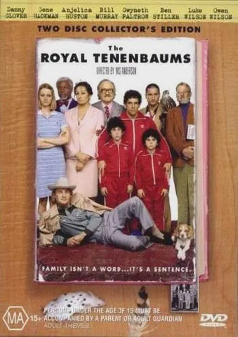 ROYAL TENENBAUMS THE- DVD VG