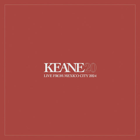 KEANE-20 LIVE FROM MEXICO CITY 2024 GREEN/ WHITE SPLATTER VINYL LP *NEW*