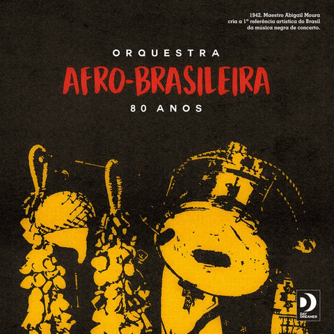 ORQUESTRA AFRO-BRASILEIRA-80 ANOS LP NM COVER VG+
