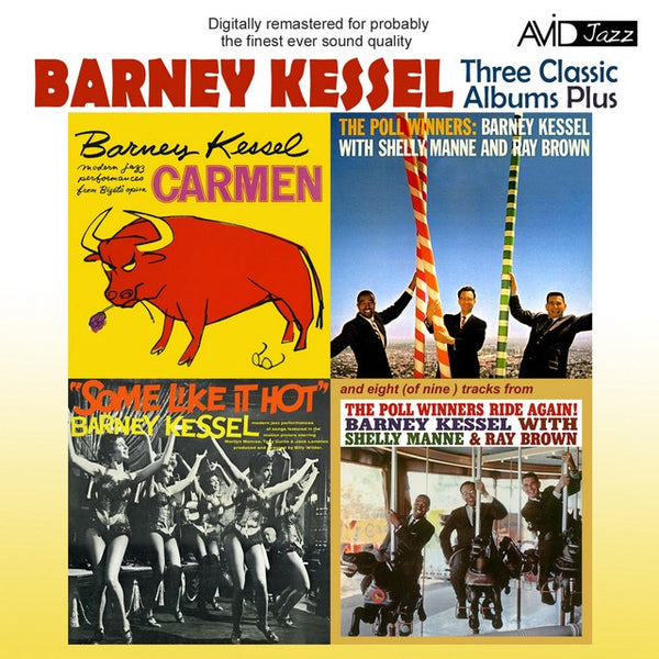 KESSEL BARNEY - THREE CLASSIC ALBUMS PLUS 2CD VG+