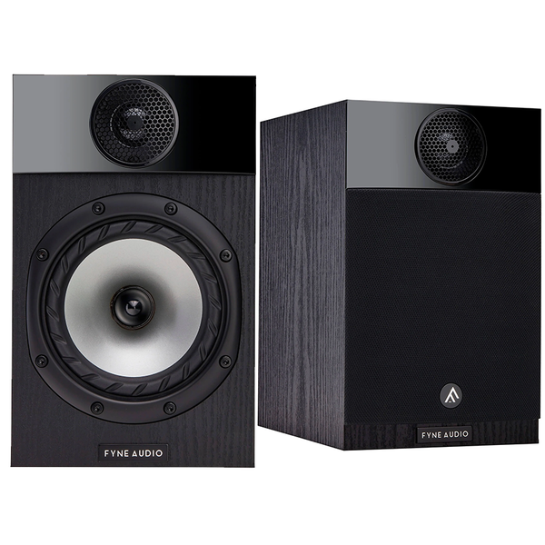 FYNE-F300 BOOKSHELF SPEAKER -BLACK ASH *NEW*