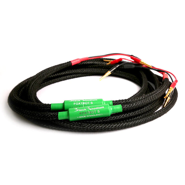 BLACK RHODIUM-FOXTROT S SPEAKER CABLE 2X3MTR *NEW*
