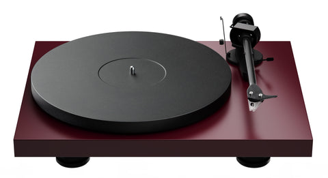 PROJECT DEBUT EVO 2 WITH PICK IT MM CARTRIDGE-SATIN WINE RED *NEW*