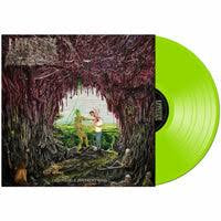 UNDEATH-LESIONS OF A DIFFERENT KIND SLIME GREEN VINYL LP NM COVER NM