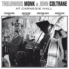 MONK THELONIOUS & JOHN COLTRANE-AT CARNEGIE HALL LP NM COVER EX