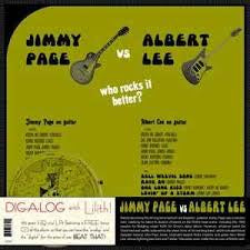 PAGE JIMMY VS ALBERT LEE-WHO ROCKS IT BETTER? LP NM COVER EX