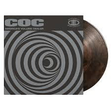 CORROSION OF CONFORMITY-AMERICA'S VOLUME DEALER CLEAR/ BLACK MARBLED VINYL LP *NEW*