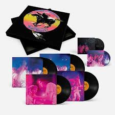 YOUNG NEIL & CRAZY HORSE-WAY DOWN IN THE RUST BUCKET 4LP+2CD (G) +DVD BOX SET NM BOX VG+