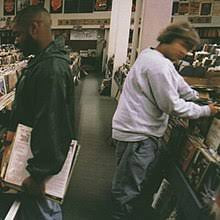 DJ SHADOW-ENDTRODUCING BLUE VINYL 2LP NM COVER EX