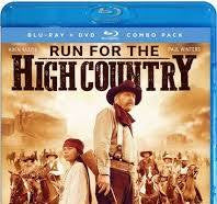RUN FOR THE HIGH COUNTRY- BLURAY AND DVD NM