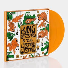 KING GIZZARD & THE LIZARD WIZARD-LIVE IN MILWAUKEE '19 ORANGE VINYL 3LP NM COVER EX