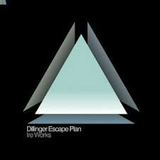 DILLINGER ESCAPE PLAN-IRE WORKS BLUE VINYL LP NM COVER VG+