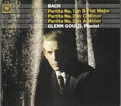 BACH JS- PARTITAS 1,2 AND 3 GLENN GOULD CD NM