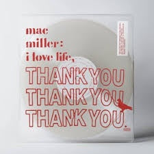 MILLER MAC-I LOVE LIFE, THANK YOU CLEAR VINYL LP *NEW*