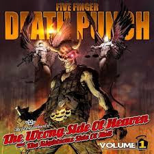 FIVE FINGER DEATH PUNCH-THE WRONG SIDE OF HEAVEN & THE RIGHTEOUS SIDE OF HELL VOL 1 CD *NEW*