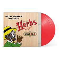 MF DOOM/ METAL FINGERS-SPECIAL HERBS VOLS 5&6 RED VINYL 2LP *NEW*