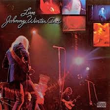WINTER JOHNNY AND-LIVE LP VG+ COVER VG