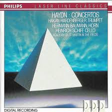 HAYDN-CONCERTOS HARDENBERGER BAUMANN SCHIFF CD VG