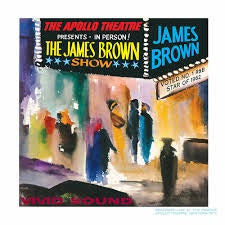 BROWN JAMES-LIVE AT THE APOLLO LP EX COVER EX