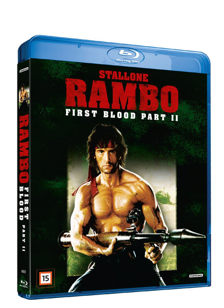 RAMBO: FIRST BLOOD PART II-BLURAY VG+