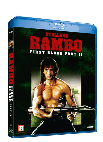 RAMBO: FIRST BLOOD PART II-BLURAY VG+