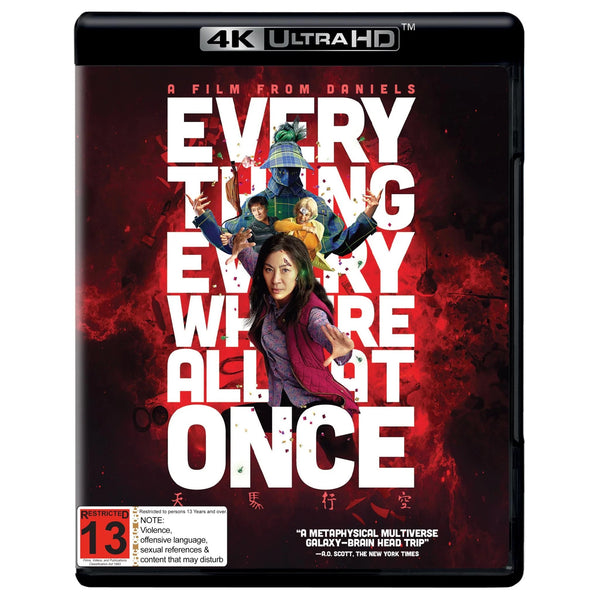EVERYTHING EVERYWHERE ALL AT ONCE-4K ULTRA HD BLURAY NM