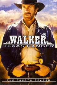 WALKER TEXAS RANGER SEASON FOUR REGION ONE 7DVD VG